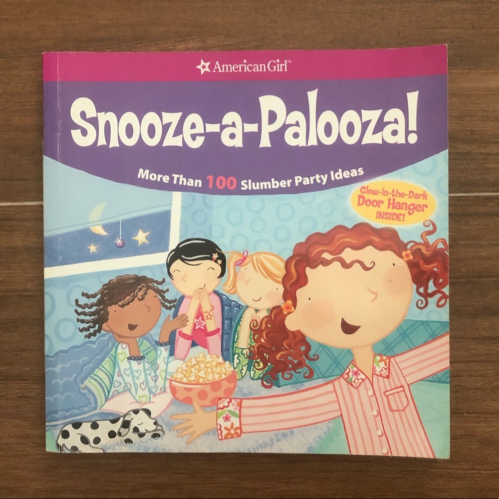 American Girl sleepover party ideas book